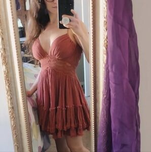 Free People Backless Short Dress